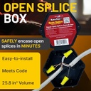 Open Splice Junction Box 4" -Pack of 5 pcs