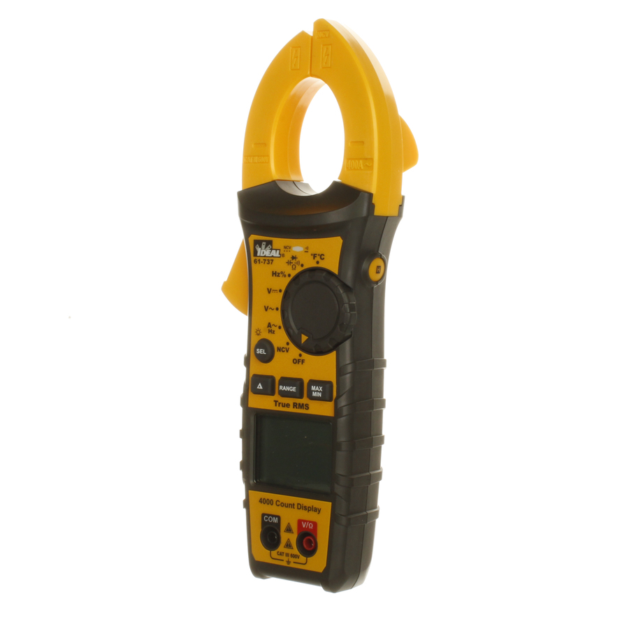 Clamp Meter 400A AC TRMS w/ NCVT & Temp