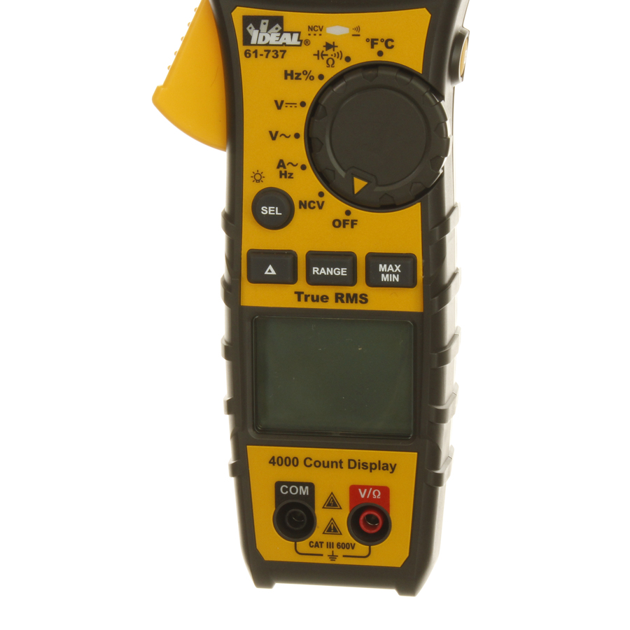 Clamp Meter 400A AC TRMS w/ NCVT & Temp