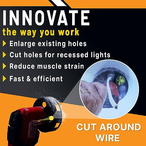 Round Multi-Tool Hole Saw Cutter -3 3/8"
