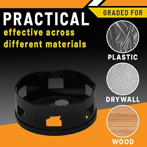 Round Multi-Tool Hole Saw Cutter -3 3/8"