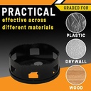 Round Multi-Tool Hole Saw Cutter -3 3/8"