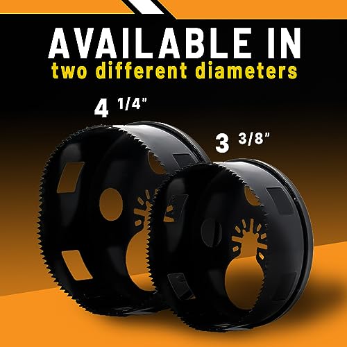 Round Multi-Tool Hole Saw Cutter -3 3/8"