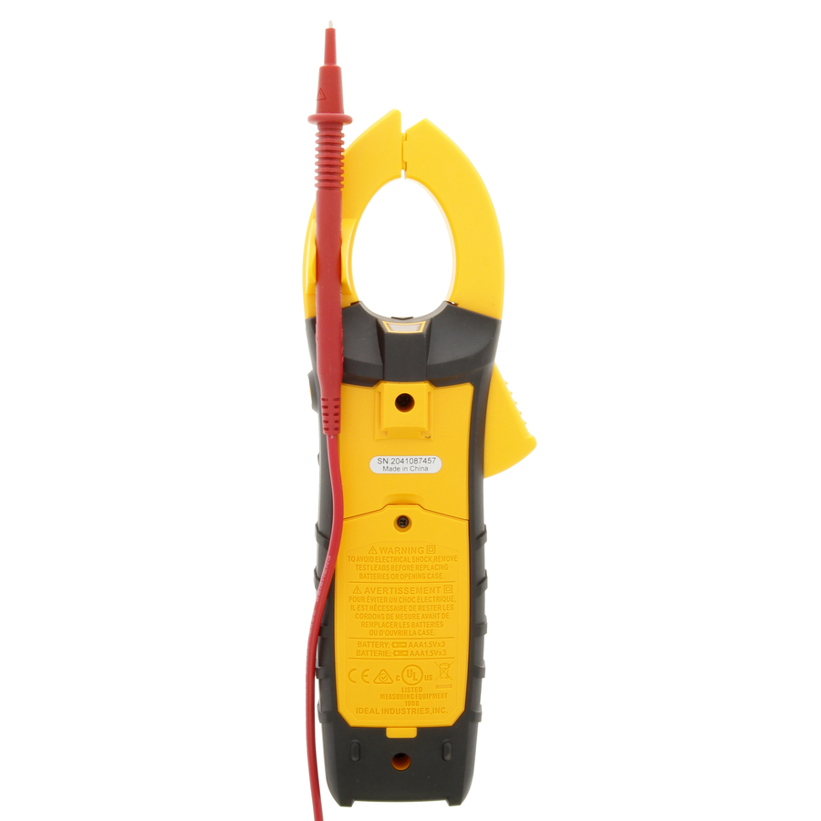 TightSight™ Clamp Meter 400A AC/DC TRMS w/Flashlight, NCVT & Temp