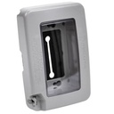 INTERMATIC WP7000G Low-Profile Extra-Duty Plastic in-Use Weatherproof Covers  Single-Gang  8 Configurations Gray