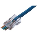 CAT 5e Feed-Thru Connectors, Card of 25