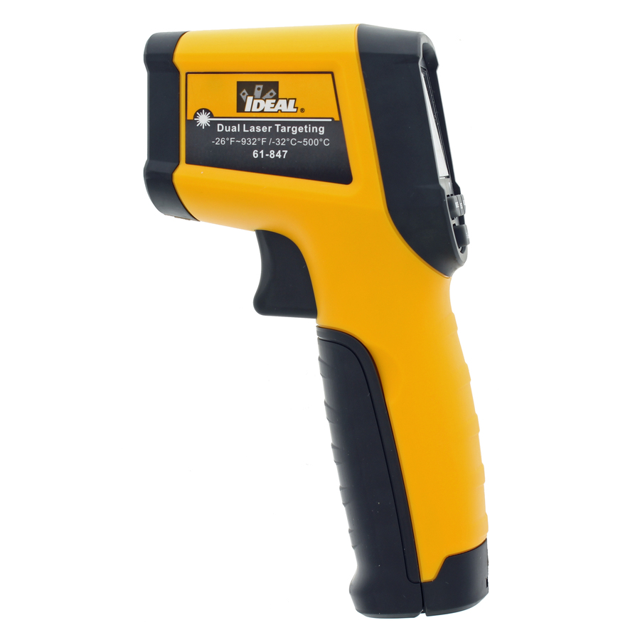 Infrared Thermometer Dual Laser Targeting 12:1 -32° to 500°C