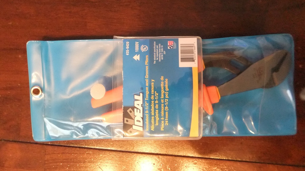 Insulated Tongue & Groove Pliers
