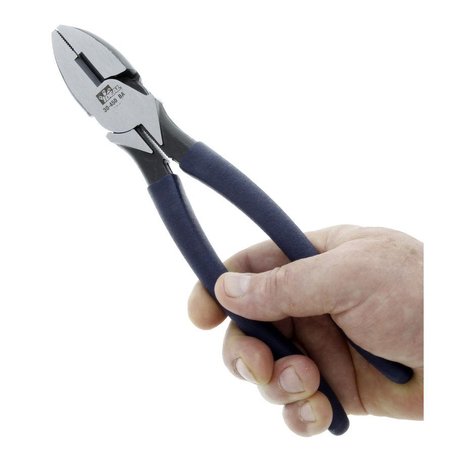 Linesman Pliers 9-1/2", Dipped-Grip