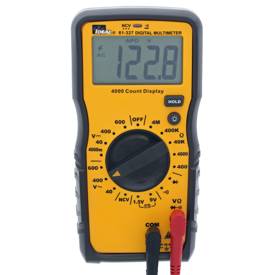 Multimeter 600V Manual Range w/ NCVT