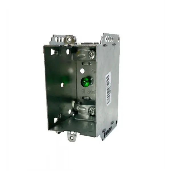 [2104-LLE] Single Gang Device Box with Clamps | 2104-LLE