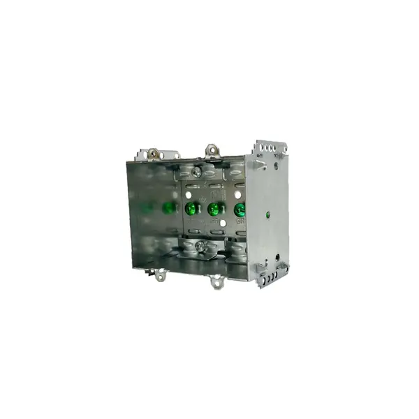 Two Gang Device Box with Clamps | 2104-LLE-2