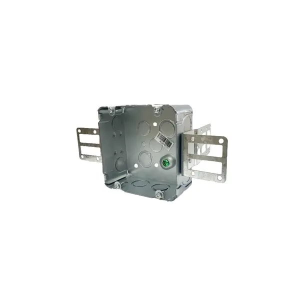 [72171-KSSX] 4-11/16" Square Stove Box with Wrap Around Brackets | 72171-KSSX