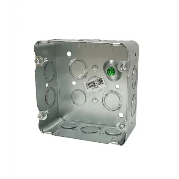 4-11/16" Square Junction Box with Concentric Knockouts | 72171-K