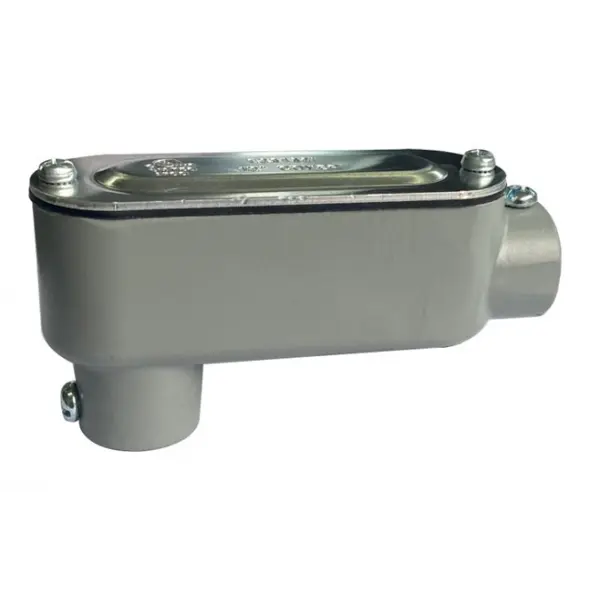 [LBE-400SC]  103mm (4") EMT & RIGID Aluminum Conduit Body Type LB