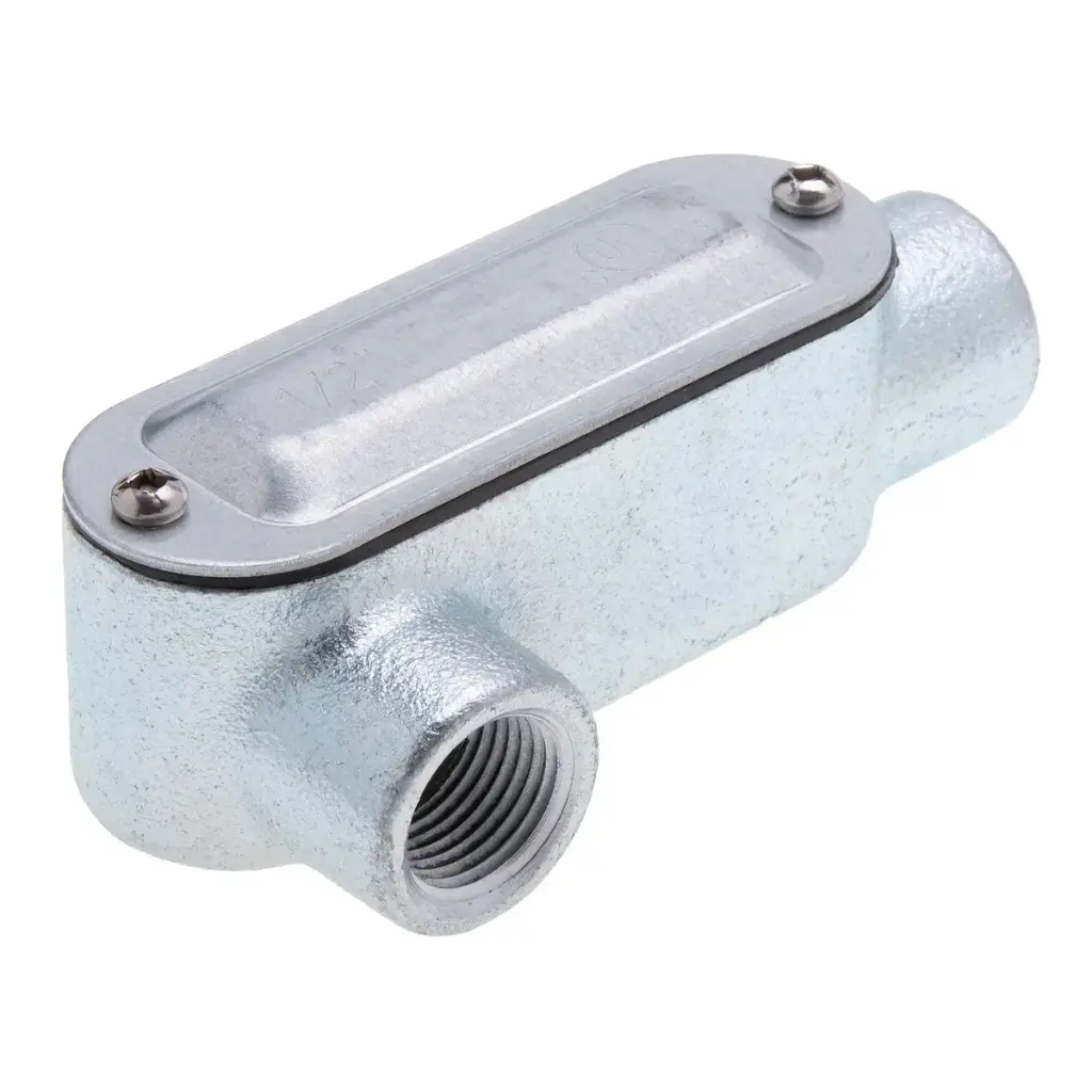 [LR-400SC] 103mm (4") EMT & RIGID Conduit Body Type LR