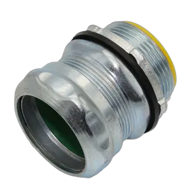 63mm (2-1/2") EMT Comp Connector Insulated Throat RT