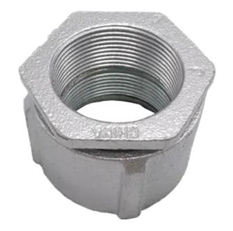 91mm (3-1/2") Malleable Iron, Three Piece Couplings