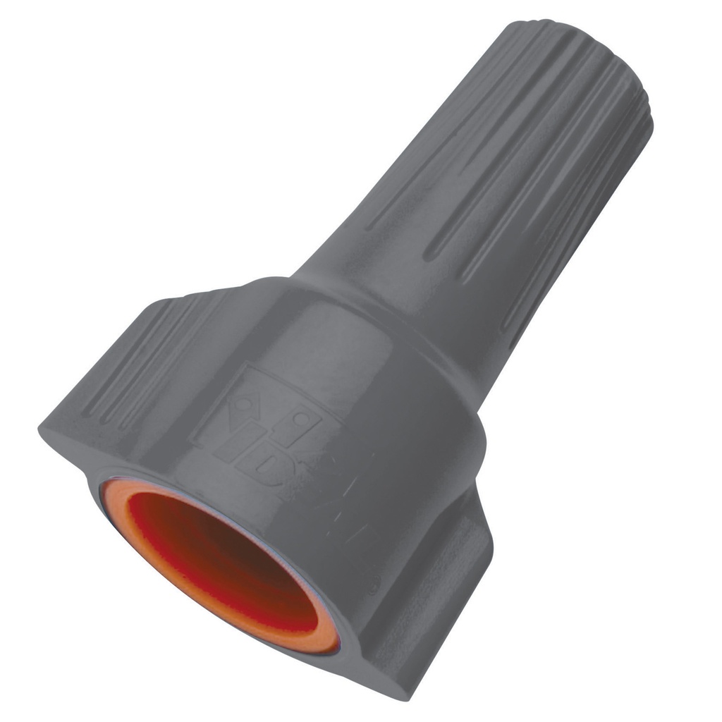 WeatherProof Wire Connectors, Model 61® Gray/Orange, Card of 25