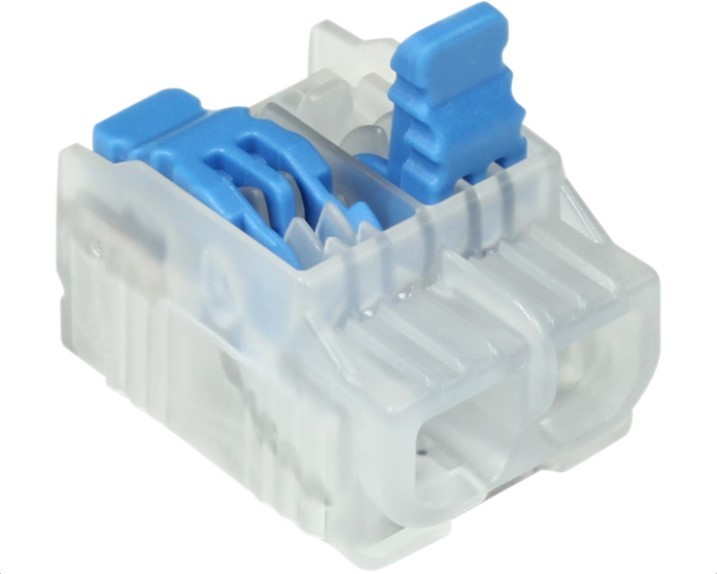 In-Sure® Lever Wire Connectors, 2-Port, Box of 4,000