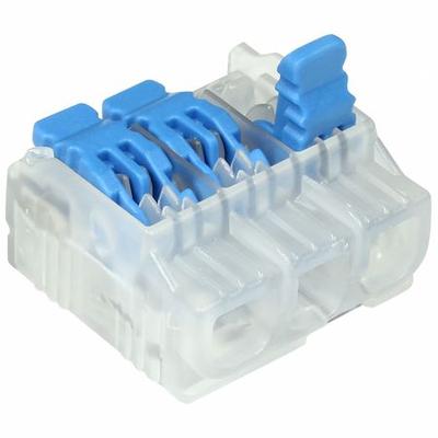 [30-35L23J] In-Sure® Lever Wire Connectors, 3-Port, Jar of 350