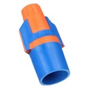 Twister® ProFLEX™ Mini Wire Connectors, Model 343 Orange/Blue, Jar of 500
