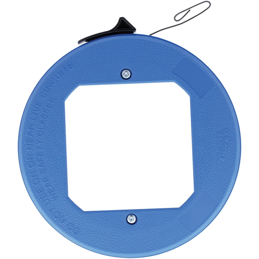 Blued-Steel™ Fish Tape, Thumb-Winder™ Case, 25' x 1/8"