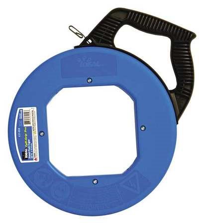 Blued-Steel™ Fish Tape, Tuff-Grip® Pro Case, 50' x 1/4"