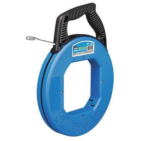 Stainless Steel Fish Tape, Tuff-Grip® Pro Case, 240' x 1/8"