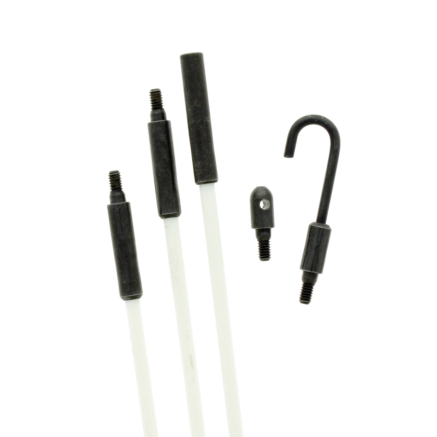 Tuff-Rod™ Extra Flex Glow Fishing Poles Kit, 15' (3 x 5')
