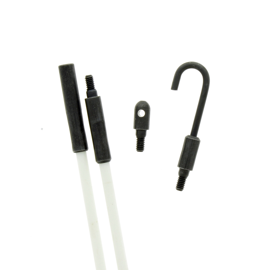 Tuff-Rod™ Extra Flex Glow Fishing Poles Kit, 8' (2 x 4')