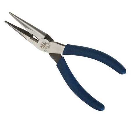 Long-Nose Pliers w/Cutter 6", Dipped-Grip