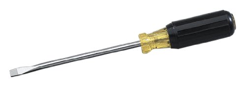 [35-164] Heavy-Duty Keystone Tip Screwdriver 1/4" x 4", Round Shank