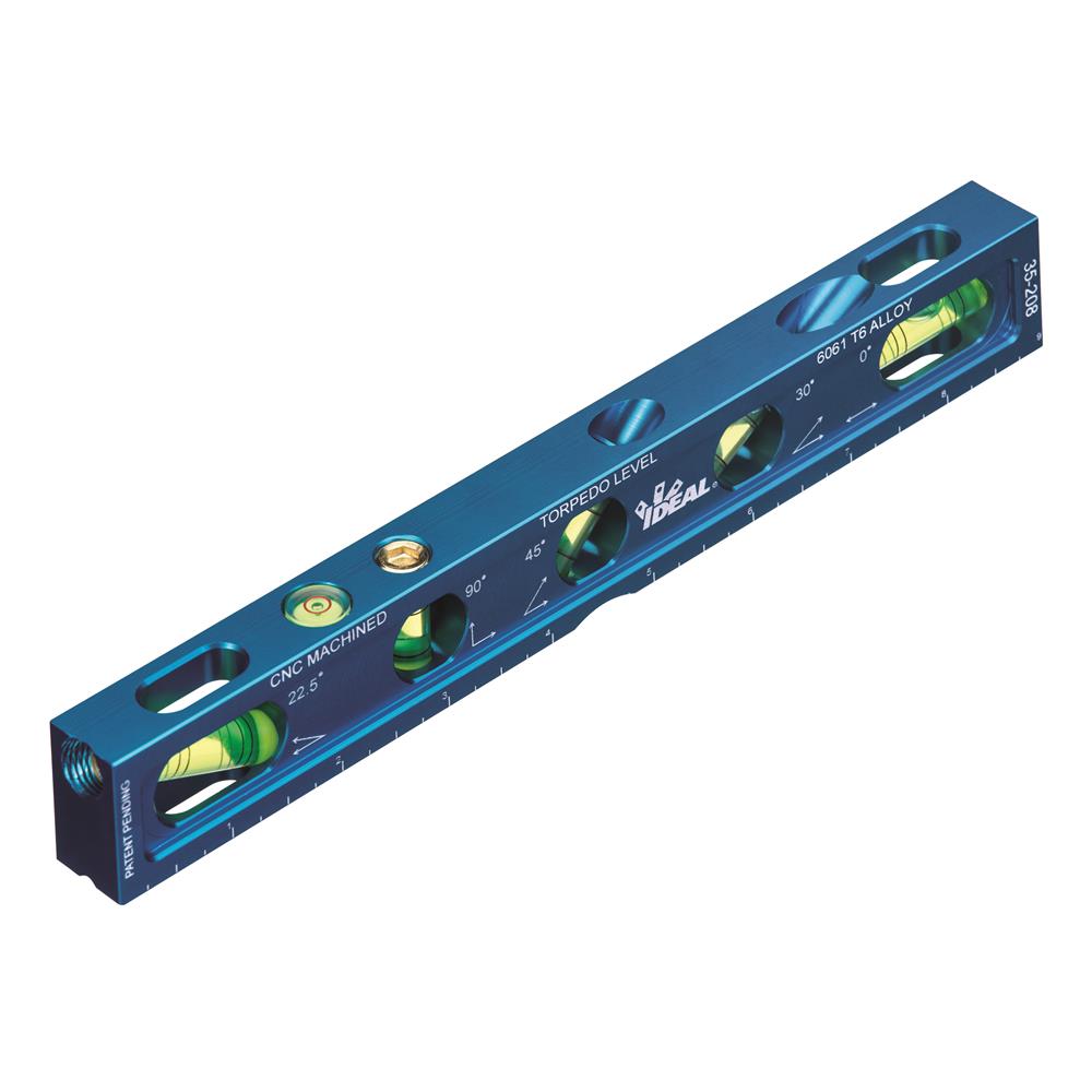 Precision Level 9" 5+ Vials Torpedo