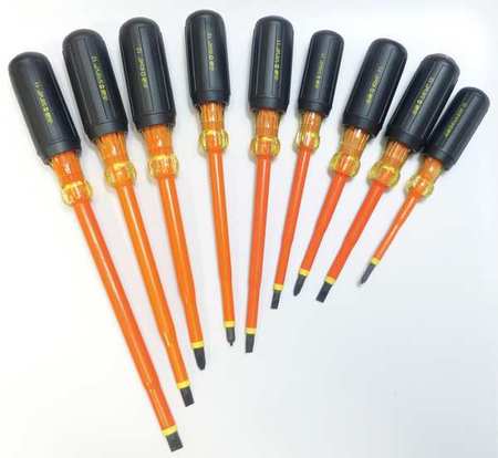 9-Piece Insulated Screwdriver Kit w/Case
