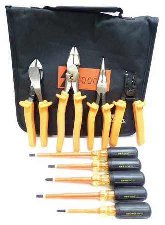 9-Piece Insulated Tool Kit w/Bag