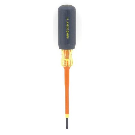 Insulated Slotted Screwdriver 3/32" x 3"