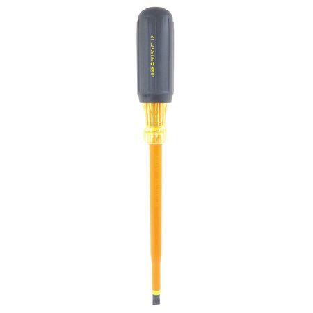 Insulated Slotted Screwdriver 5/16" x 7"