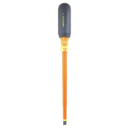 Insulated Slotted Screwdriver 3/8" x 8"