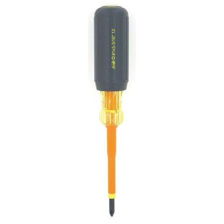 Insulated Phillips Screwdriver #1 x 3-3/16"
