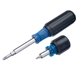 6-In-1 Stubby & 6-In-1 Multi-Bit Screwdriver/Nut Driver Combo Pack