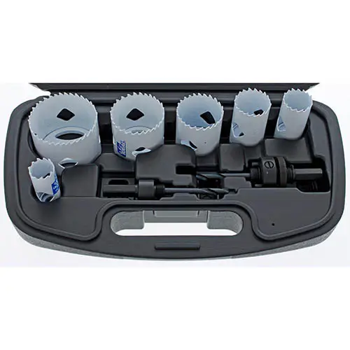 Bi-Metal Hole Saw, 8-Piece Kit