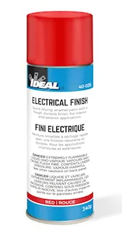 Electrical Finish Paint Red