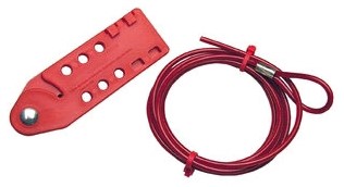 Cable Lockout, 6' Cable