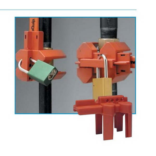 Ball Valve Lockout, 1/2" to 1-1/4", Polypropylene