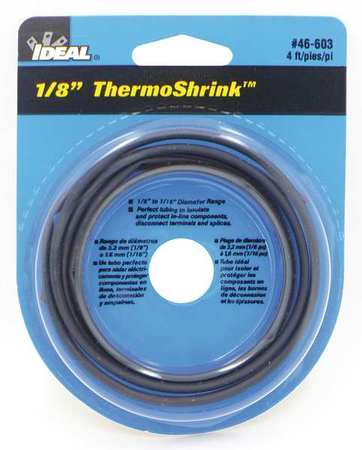 Thermo-Shrink® Thin-Wall Heat Shrink, 1/8", Disk of 4'