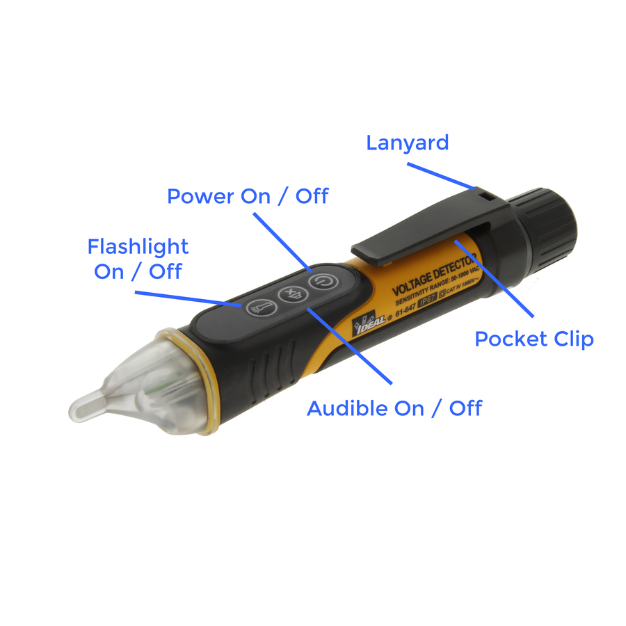 [61-647] Non-Contact Voltage Tester Single Range 50 to 1000V AC
