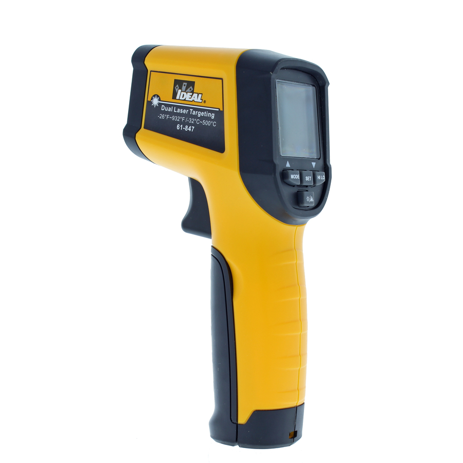 Infrared Thermometer Dual Laser Targeting 12:1 -32° to 500°C