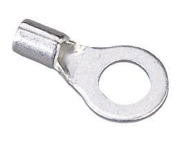 Non-Insulated Ring Terminal, 12-10 AWG, #10 Stud, Box of 1,000