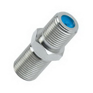 [85-339] F-Type 3GHz Female-to-Female Coax Splice Adapter, Card of 4